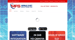 Desktop Screenshot of mobilefleetsolutions.com